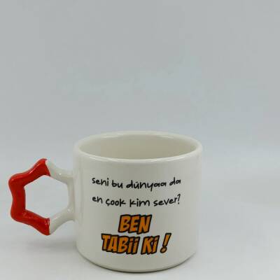 SENİ BU DÜNYADA EN ÇOK -YILDIZ KUPA - TURUNCU SAP - 1