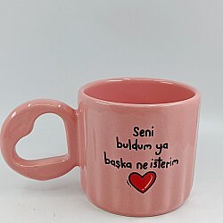 SENİ BULDUM YA-EROS KUPA - PEMBE SAP PEMBE GÖVDE - 