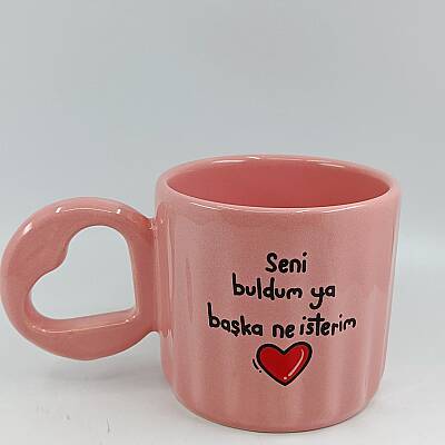 SENİ BULDUM YA-EROS KUPA - PEMBE SAP PEMBE GÖVDE - 1