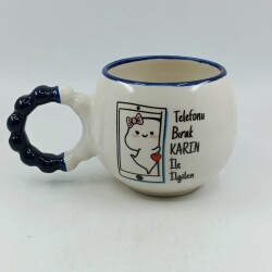 SENİ BULDUM YA-PUF KUPA - KIRMIZI SAP KIRMIZI TURNET - 