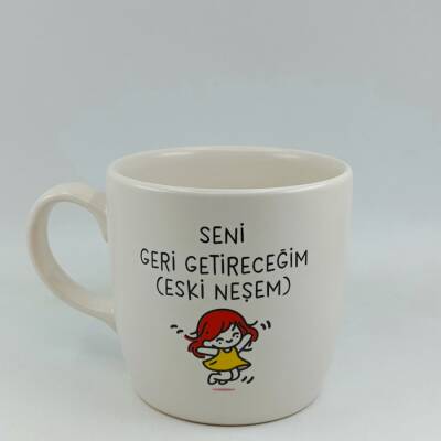 SENİ GERİ GETİRECEĞİM-BODUR KUPA - TRANSPARAN - 1