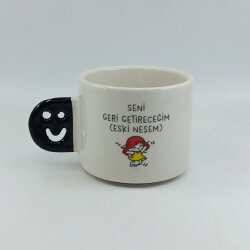 SENİ GERİ GETİRECEĞİM-SMİLE KUPA - SİYAH SAP - 