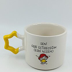 SENİ GERİ GETİRECEĞİM-YILDIZ KUPA - SARI SAP - 