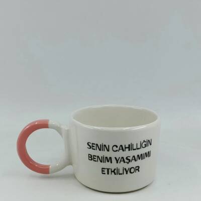 SENİN CAHİLLİĞİN-DÜĞÜM KUPA - PEMBE SAP - 1