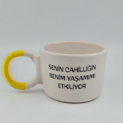 SENİN CAHİLLİĞİN - DÜĞÜM KUPA - SARI SAP - 