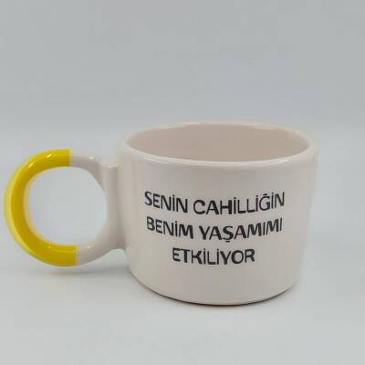 SENİN CAHİLLİĞİN - DÜĞÜM KUPA - SARI SAP - 1