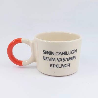 SENİN CAHİLLİĞİN - DÜĞÜM KUPA - TURUNCU SAP - 1