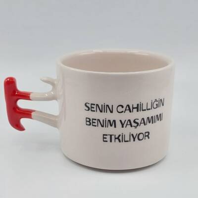 SENİN CAHİLLİĞİN-Pİ KUPA - KIRMIZI SAP - 2