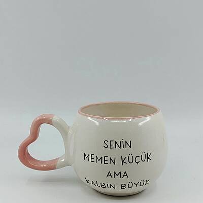 SENİN MEMEN KÜÇÜK-AMOUR KUPA - PEMBE SAP PEMBE TURNET - 1