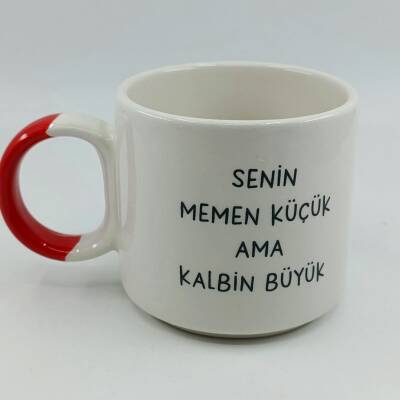 SENİN MEMEN KÜÇÜK-D KUPA - KIRMIZI SAP - 1