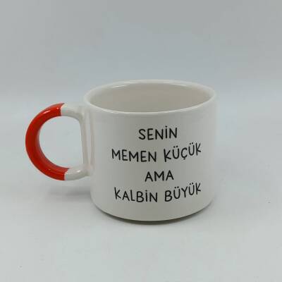 SENİN MEMEN KÜÇÜK-D KUPA - TURUNCU SAP - 1