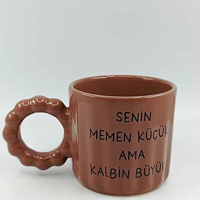 SENİN MEMEN KÜÇÜK-PRENSES KUPA - KAHVERENGİ GÖVDE KAHVERENGİ SAP - 1