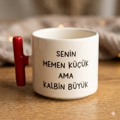 SENİN MEMEN KÜÇÜK-T KUPA - KIRMIZI SAP - 1