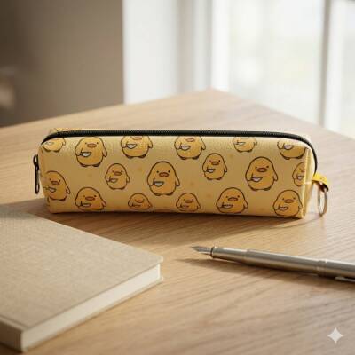 SERSERİ CİVCİV-DERİ KALEM KUTU - TEKLİ - 1