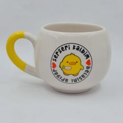 SERSERİ KALBİM BELASINI - BALON KUPA - SARI SAP - 