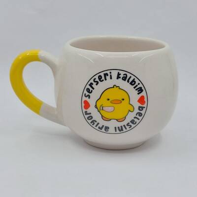 SERSERİ KALBİM BELASINI - BALON KUPA - SARI SAP - 1