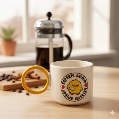 SERSERİ KALBİM BELASINI-O KUPA - SARI SAP - 1