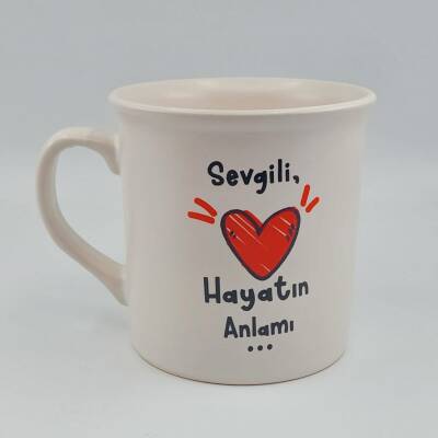 SEVGİLİ; HAYATIN ANLAMI-İDA KUPA - TRANSPARAN SAP - 1