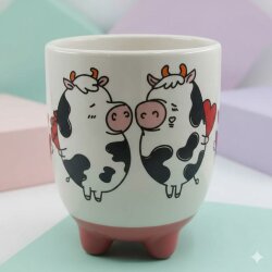 SEVGİLİ İNEKLER-İNEK KUPA - TRANSPARAN - 