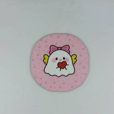 SEVİMLİ HAYALET-AHŞAP BARDAK ALTLIĞI - TEKLİ - 1