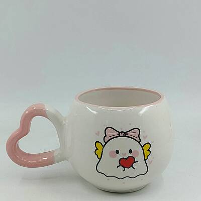 SEVİMLİ HAYALET-AMOUR KUPA - PEMBE SAP PEMBE TURNET - 1