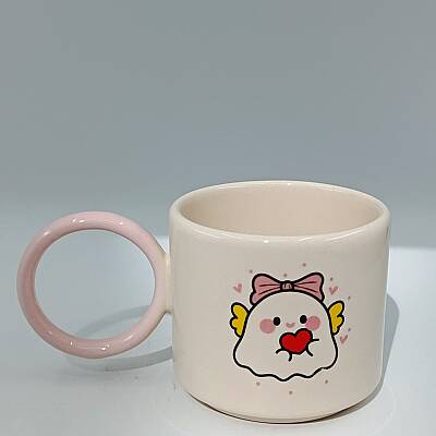 SEVİMLİ HAYALET-O KUPA - PEMBE SAP - 1