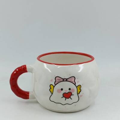 SEVİMLİ HAYALET-TONTİK KUPA - KIRMIZI SAP - 1