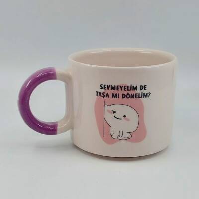 SEVMEYELİM DE TAŞA MI DÖNELİM-D KUPA - LİLA SAP - 1