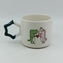 SG.SEVGİLİ DİNOZORLAR-YILDIZ KUPA - YEŞİL SAP - 