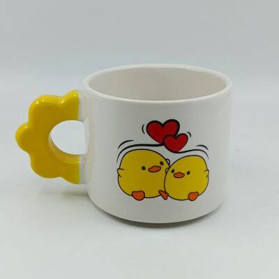 SG.TOMBİK SEVGİLİ CİVCİVLER -PAPATYA KUPA - SARI SAP - 1