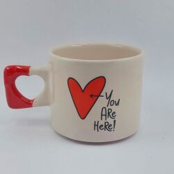 SG.YOU ARE HERE!-KALP KUPA - KIRMIZI SAP - 