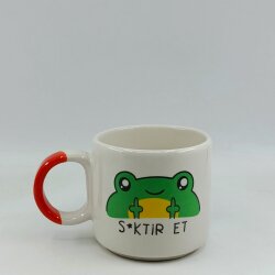 SİKTİR EDEN KURBAĞA-D KUPA - TURUNCU SAP - 