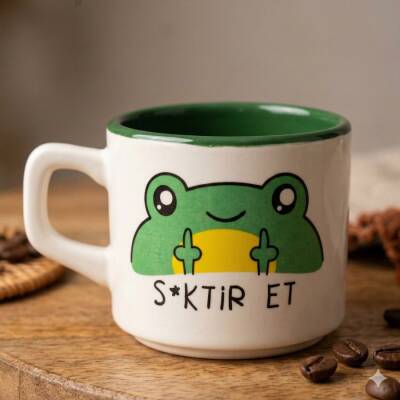 SİKTİR EDEN KURBAĞA-VENUS KUPA - YEŞİL İÇ - 1