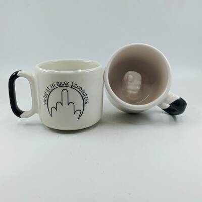 SİKTİR ET, İYİ BAK KENDİNE-NAH KUPA - SİYAH SAP - 1