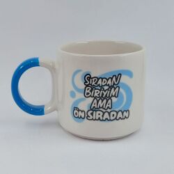 SIRADAN BİRİYİM AMA ÖN - D KUPA - AÇIK MAVİ SAP - 