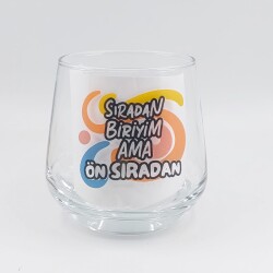SIRADAN BİRİYİM AMA ÖN-VİSKİ BARDAĞI - ŞEFFAF - 