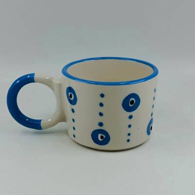 SIRALI NAZAR BONCUĞU - 3D-DÜĞÜM KUPA - 3D - 1