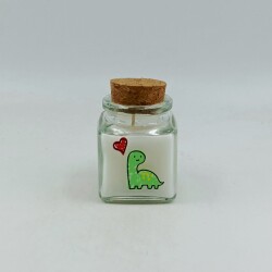 ŞİRİN DİNOZOR-TIPALI MUM - TEKLİ - 