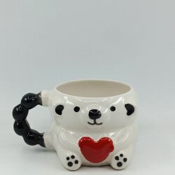 SİYAH AYICIK-POFUDUK KUPA - 3D - 