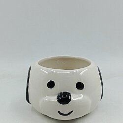 SİYAH KULAK KÖPEKÇİK - 3D-3D KÖPEK KUPA - 3D - 