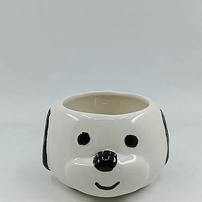 SİYAH KULAK KÖPEKÇİK - 3D-3D KÖPEK KUPA - 3D - 1