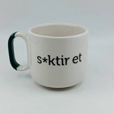 S*KTİR ET - ARYA ÇAY FİNCANI - YEŞİL SAP - 1