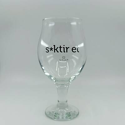 S*KTİR ET-CAM BİRA BARDAĞI - ŞEFFAF - 1