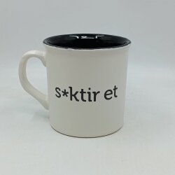 S*KTİR ET-İDA KUPA - TRANSPARAN SAP TRANSPARAN GÖVDE SİYAH İÇ - 