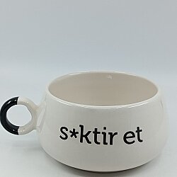 S*KTİR ET-LUNA KUPA - SİYAH SAP - 