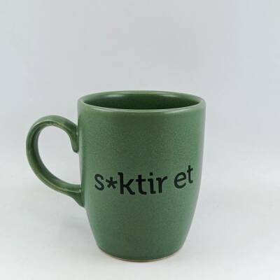 S*KTİR ET-OVAL KUPA - YEŞİL SAP YEŞİL GÖVDE YEŞİL İÇ - 1