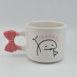 SLAAAY!-KURDELE KUPA - PEMBE SAP - 