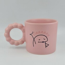 SLAAAY!-PRENSES KUPA - PEMBE GÖVDE PEMBE SAP - 