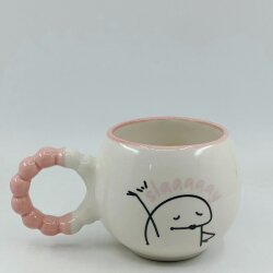 SLAAAY!-PUF KUPA - PEMBE SAP PEMBE TURNET - 