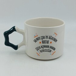 SOLMAYI ÇOK İYİ ÖĞRENDİM-YILDIZ KUPA - YEŞİL SAP - 